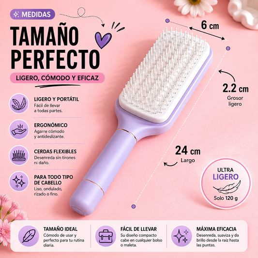 Cepillo 360° para Volumen y Brillo
